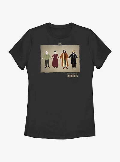 What We Do The Shadows Painting Group Womens T-Shirt