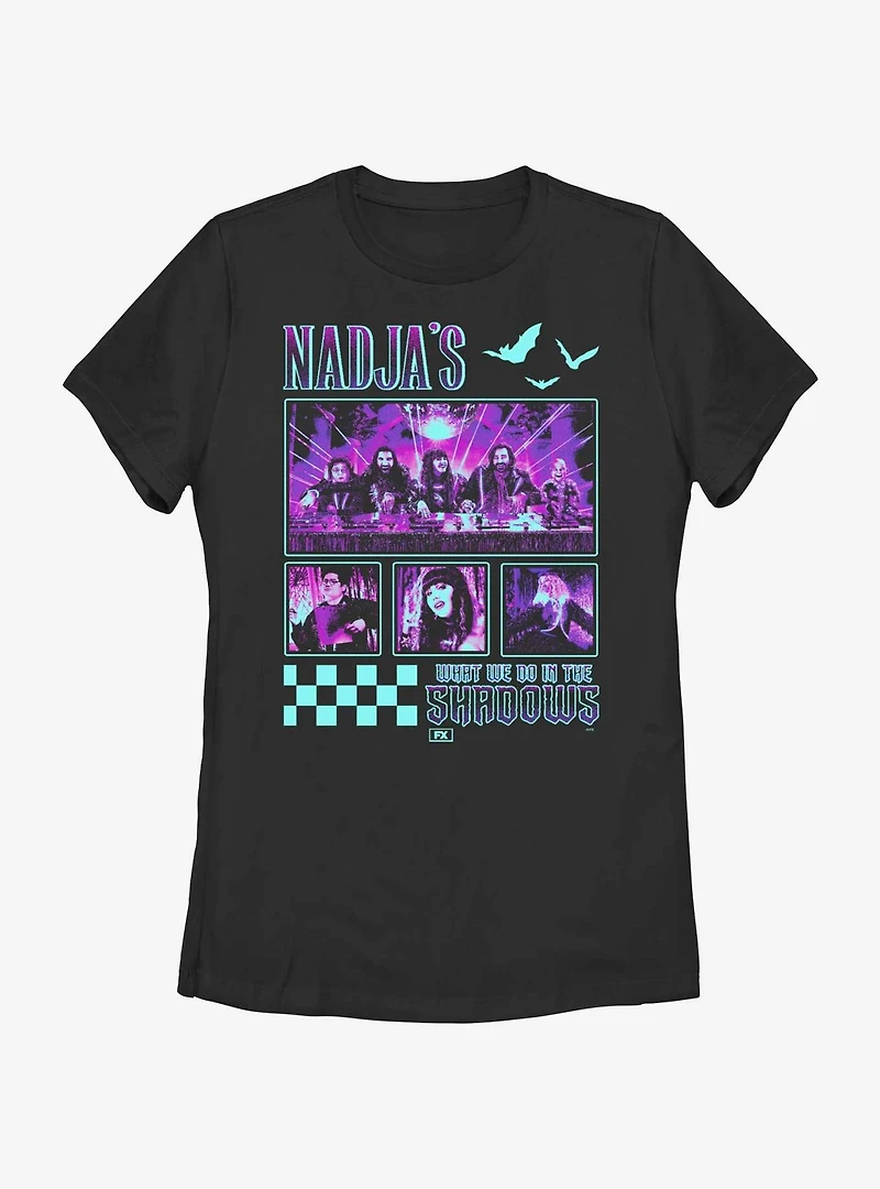 What We Do The Shadows Nadja'S Infographic Womens T-Shirt