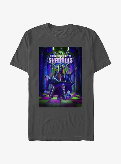 What We Do The Shadows Vampire Disco Ball Poster T-Shirt