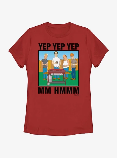 King of the Hill Koth Team Yep Box Womens T-Shirt