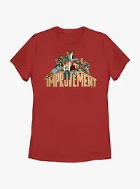 American Dad Improvement Womens T-Shirt