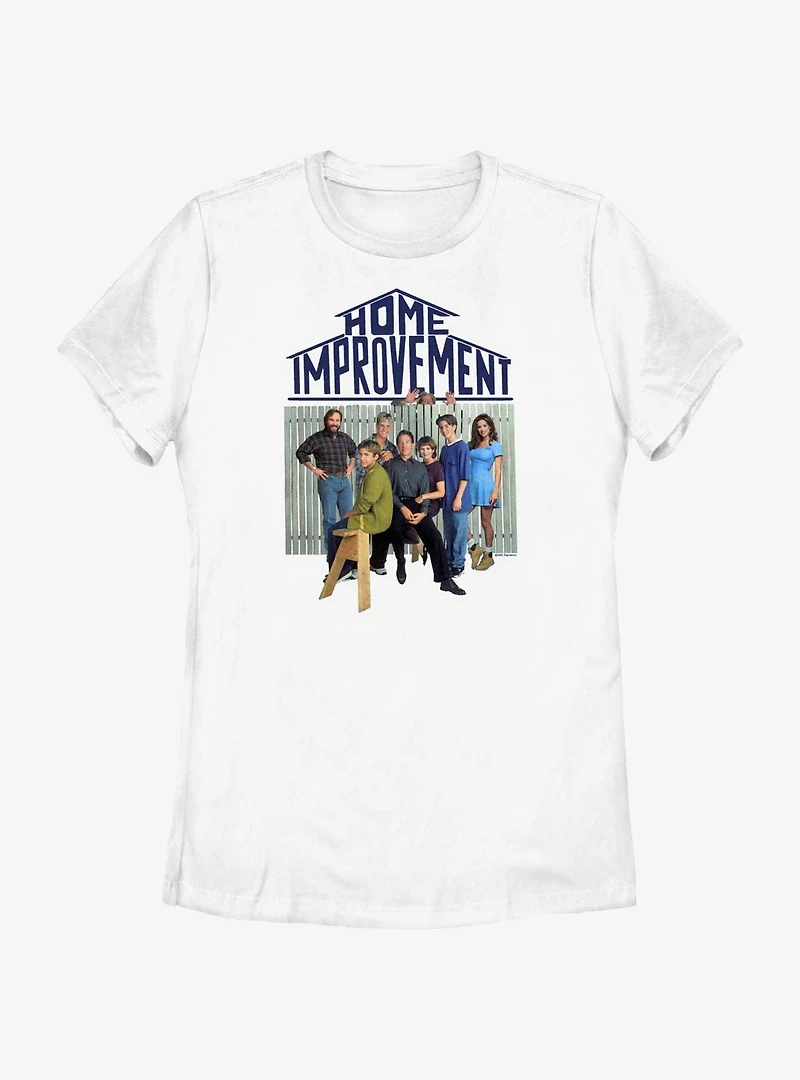 American Dad Family Group Womens T-Shirt
