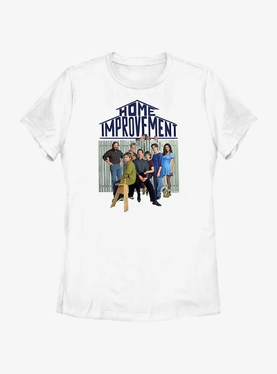 American Dad Family Group Womens T-Shirt