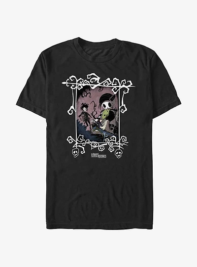 Edward Scissorhands Comic Frame T-Shirt