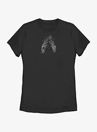Edward Scissorhands Celestial Scissors Small Womens T-Shirt