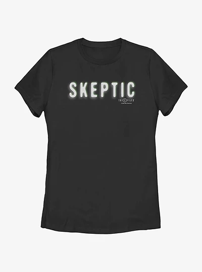 X-Files Skeptic Womens T-Shirt