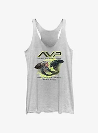 Alien Matchup Womens Tank Top