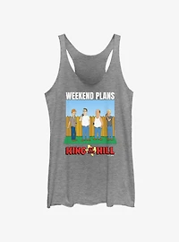 King of the Hill Weekend Plans Alt Womens Tank Top