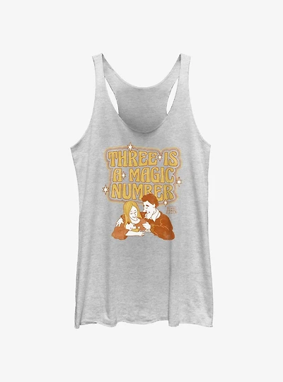 Schoolhouse Rock Three Is A Magic Number Womens Tank Top