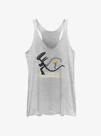 Alien Jumping Womens Tank Top