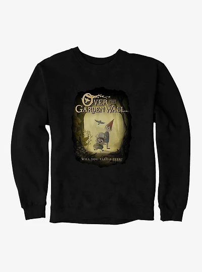Over The Garden Wall Will You Take A Peek Sweatshirt
