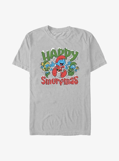 The Smurfs Happy Smurfmas T-Shirt