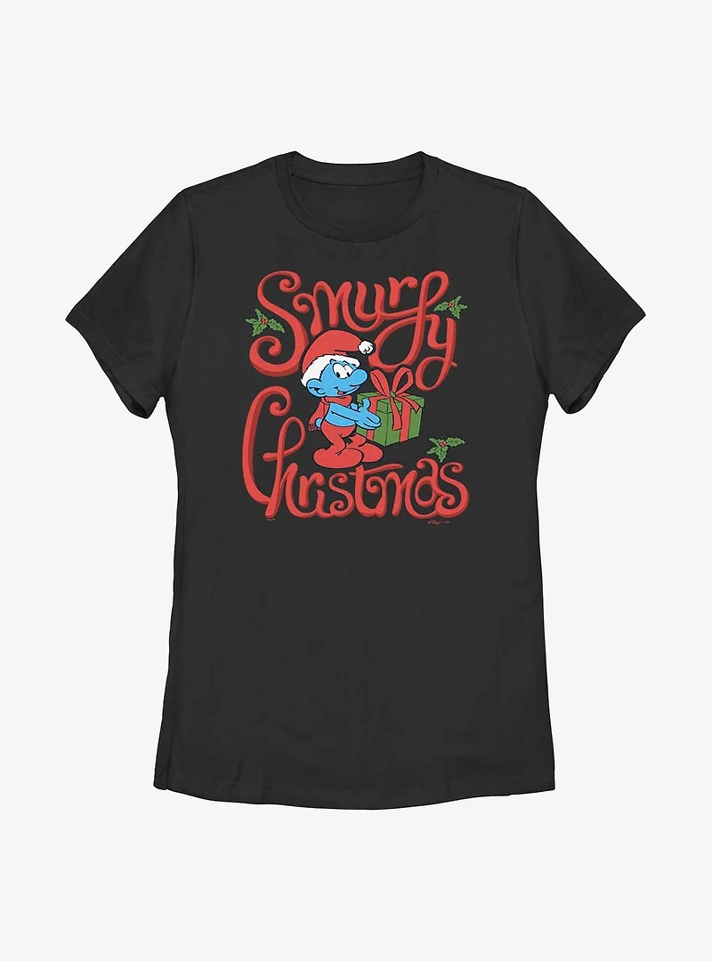 The Smurfs Xmas Gifts Womens T-Shirt
