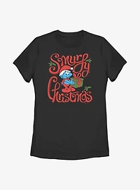The Smurfs Xmas Gifts Womens T-Shirt