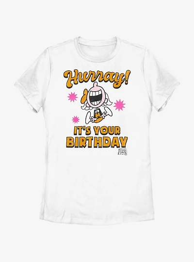 Schoolhouse Rock Hurray It's Your Birthday Womens T-Shirt