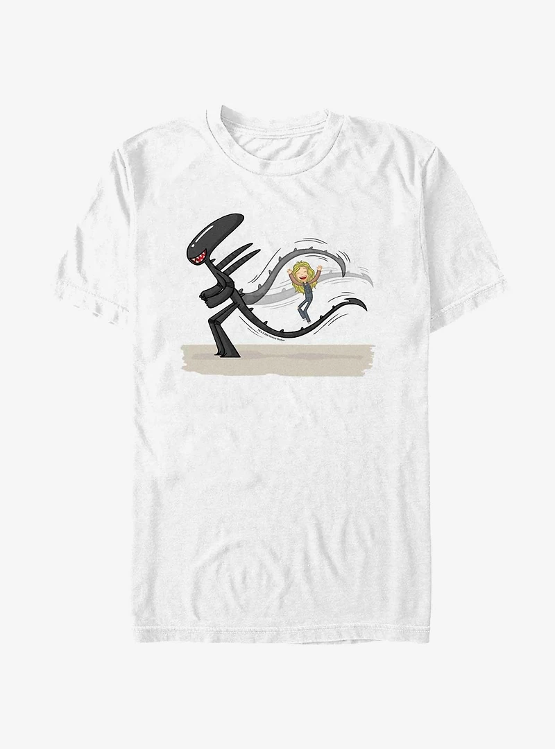 Alien Jumping T-Shirt