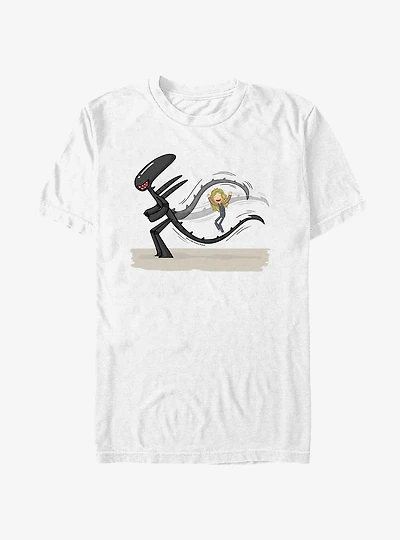 Alien Jumping T-Shirt