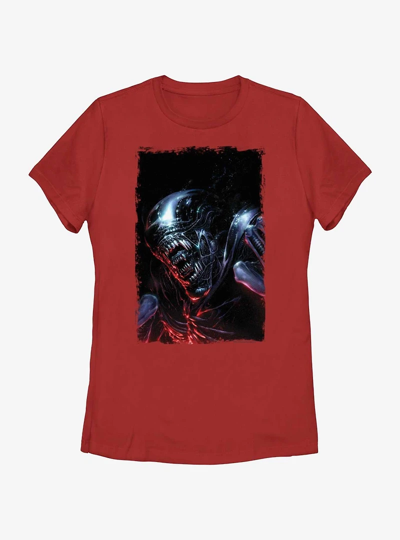 Alien Engaged Womens T-Shirt