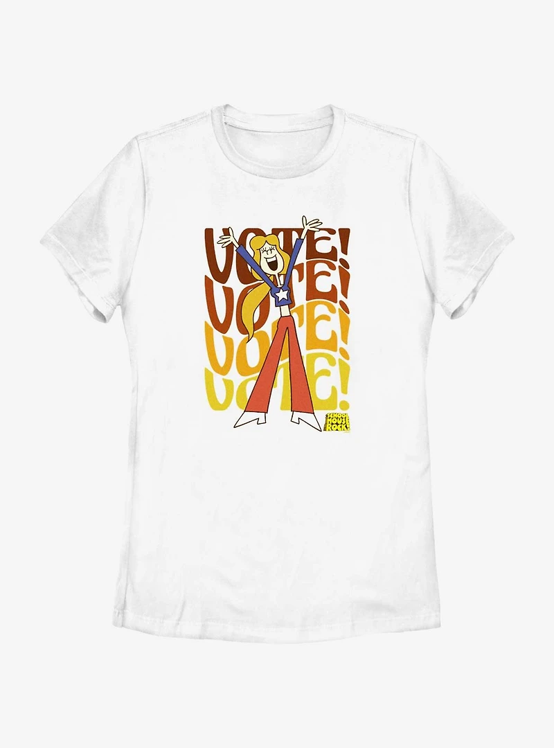 Schoolhouse Rock Vote Womens T-Shirt