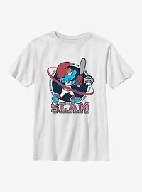 The Smurfs Big Slam Youth T-Shirt