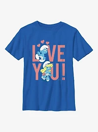 The Smurfs Love You Youth T-Shirt