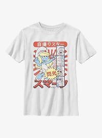 The Smurfs Smurf Manga Selfie Youth T-Shirt