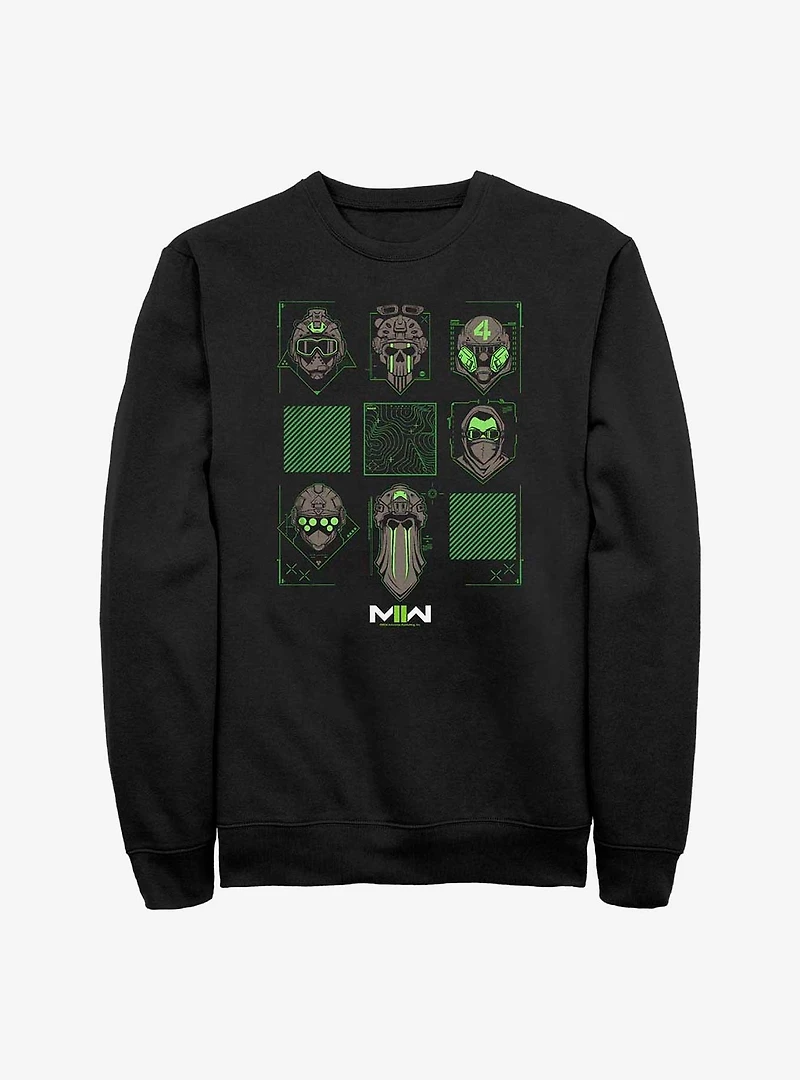 Call of Duty Tactical Faces Sweatshirt