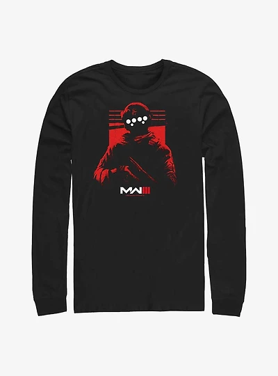 Call of Duty Mask Long-Sleeve T-Shirt