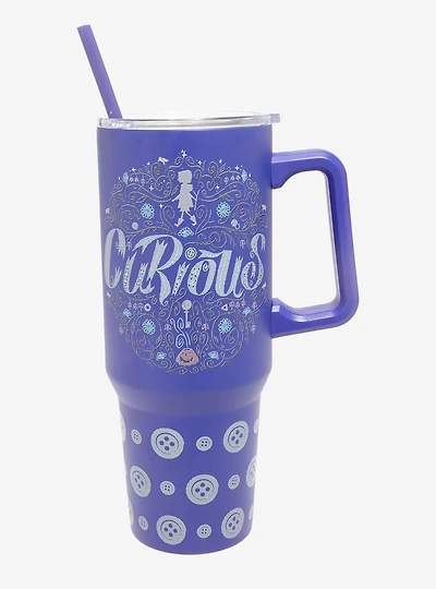 Coraline Curious Garden Tumbler With Straw — BoxLunch Exclusive