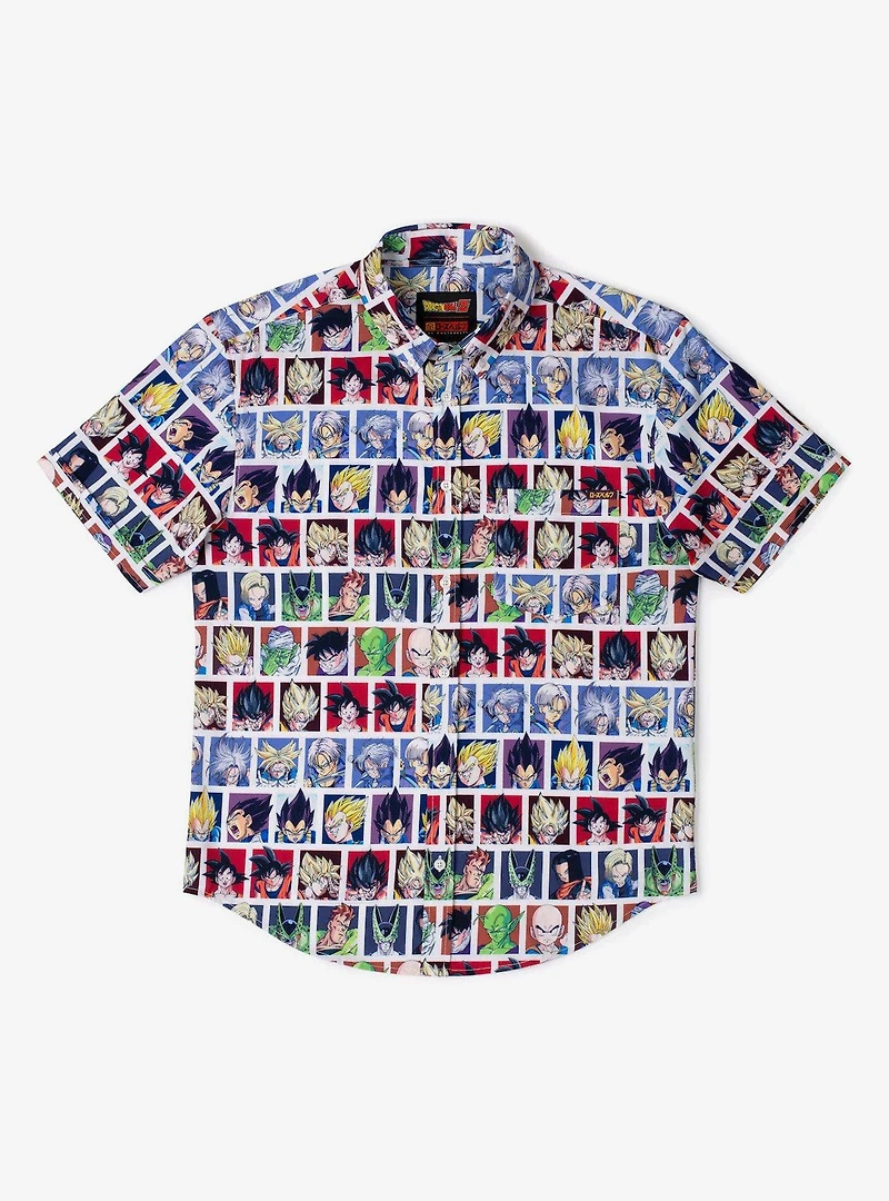 RSVLTS x Dragon Ball Z "Heroes and Enemies" Button-Up Shirt