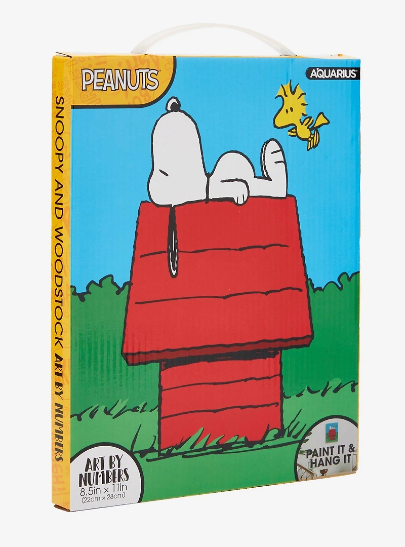 Peanuts Snoopy Doghouse Art By Numbers Painting Set