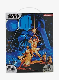 Star Wars Retro Poster Art By Numbers Painting Set