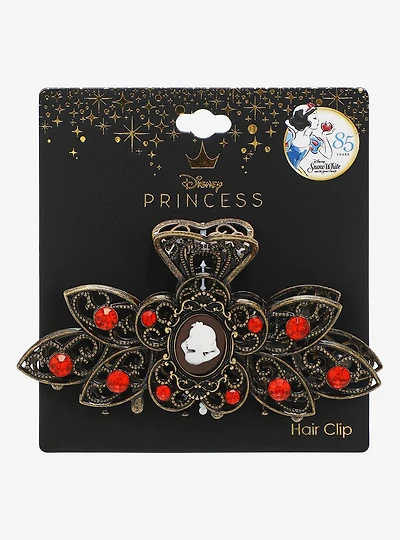 Disney Snow White and the Seven Dwarfs 85th Anniversary Rhinestone Vintage Claw Clip — BoxLunch Exclusive