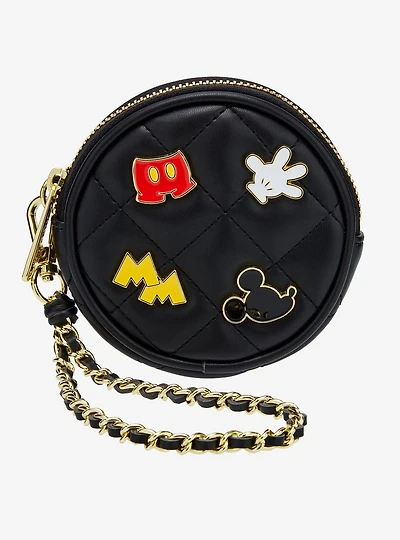 Loungefly Disney Mickey Mouse Icons Quilted Coin Purse — BoxLunch Exclusive