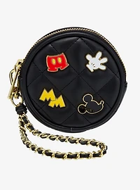 Loungefly Disney Mickey Mouse Icons Quilted Coin Purse — BoxLunch Exclusive