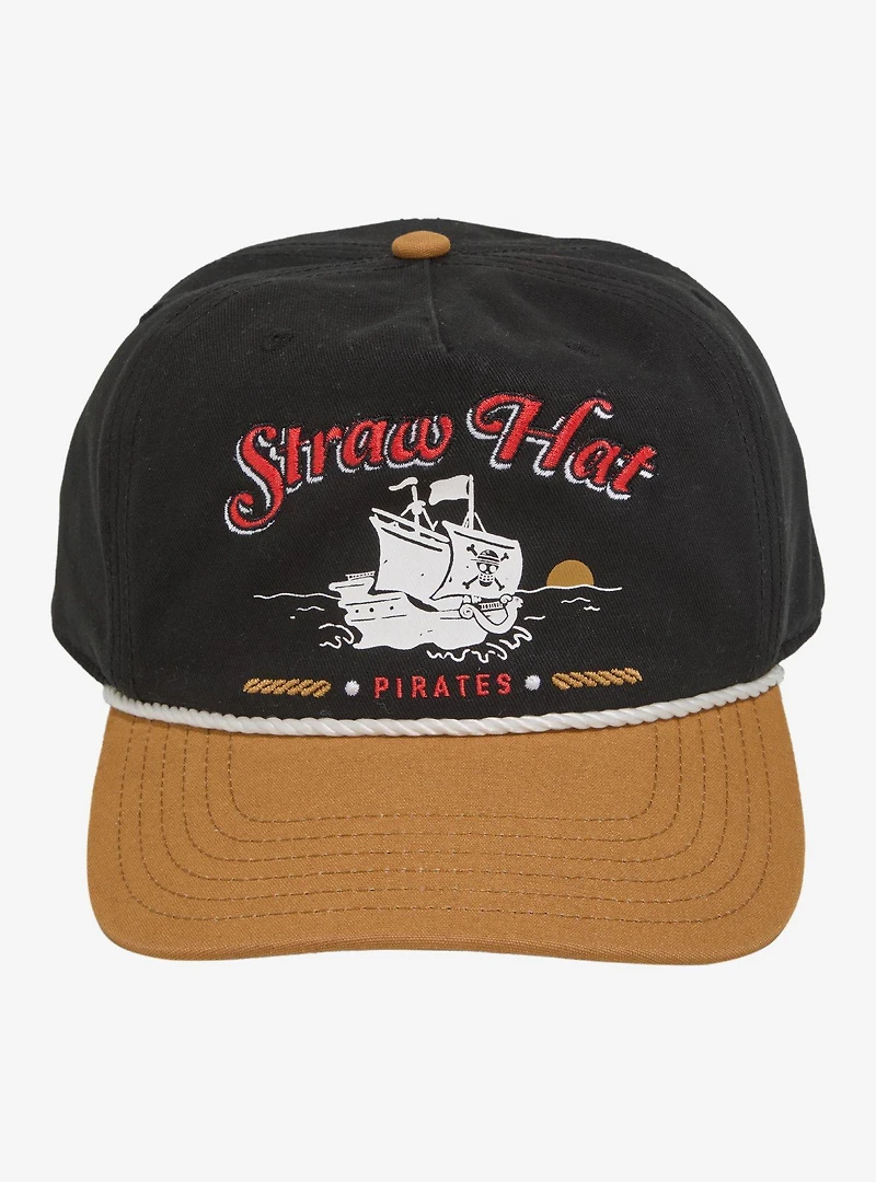 One Piece Straw Hat Pirates Ball Cap — BoxLunch Exclusive