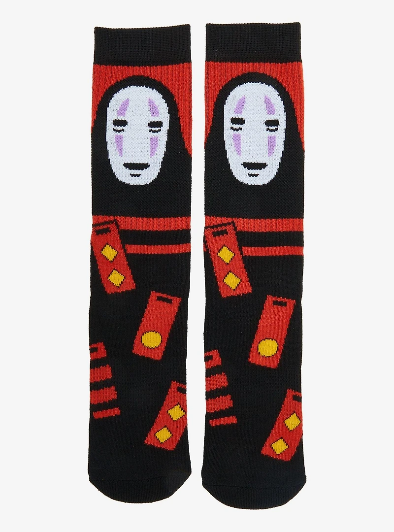 Studio Ghibli® Spirited Away No-Face Bath Token Crew Socks — BoxLunch Exclusive