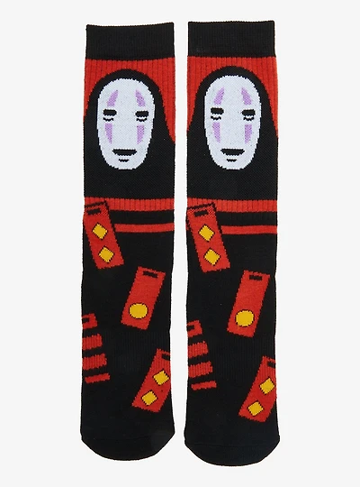 Studio Ghibli® Spirited Away No-Face Bath Token Crew Socks — BoxLunch Exclusive