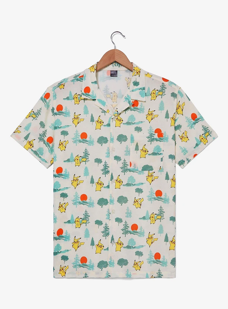 Pokémon Pikachu Sunshine Woven Button-Up