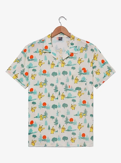 Pokémon Pikachu Sunshine Woven Button-Up