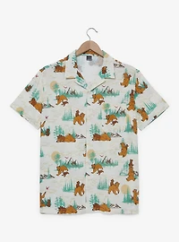 Disney Brother Bear Koda & Kenai Scenic Woven Button Up — BoxLunch Exclusive