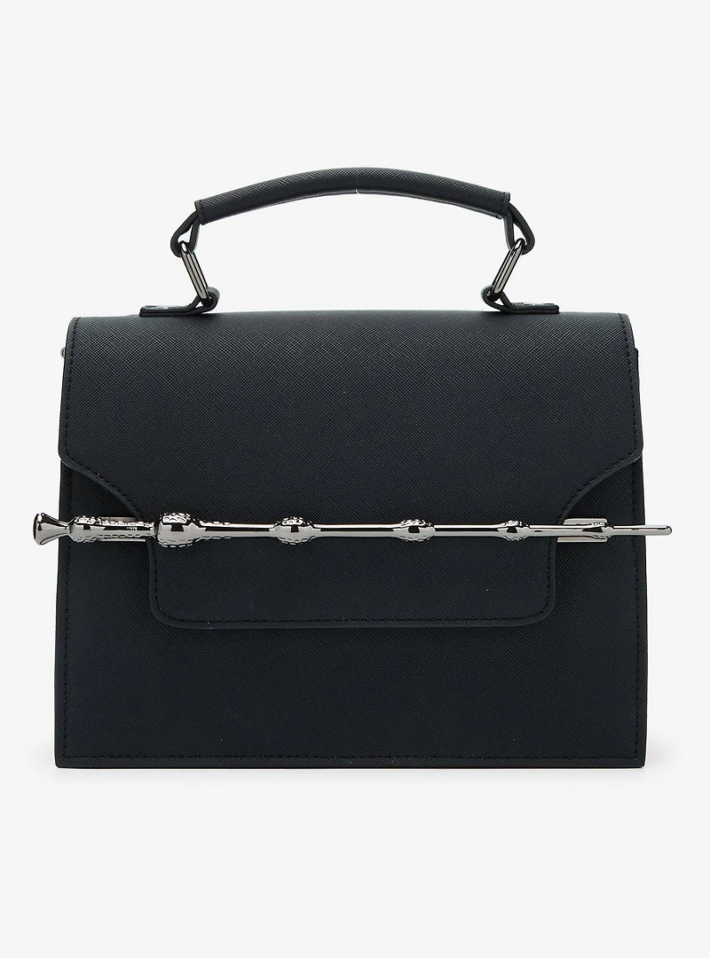 Loungefly Harry Potter Elder Wand Black Convertible Crossbody Bag —  BoxLunch Exclusive