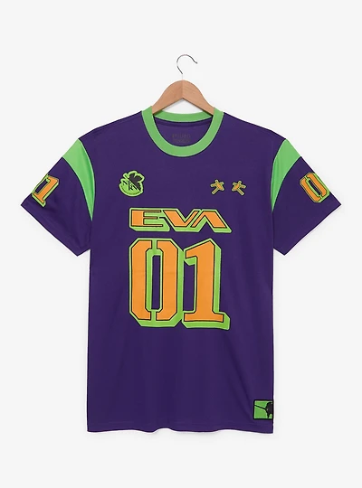 Neon Genesis Evangelion Football T-Shirt — BoxLunch Exclusive