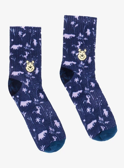 Disney Winnie the Pooh Floral Crew Socks - BoxLunch Exclusive