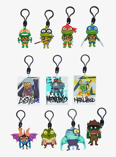 Teenage Mutant Ninja Turtles: Mutant Mayhem Blind Bag Figural Bag Clip