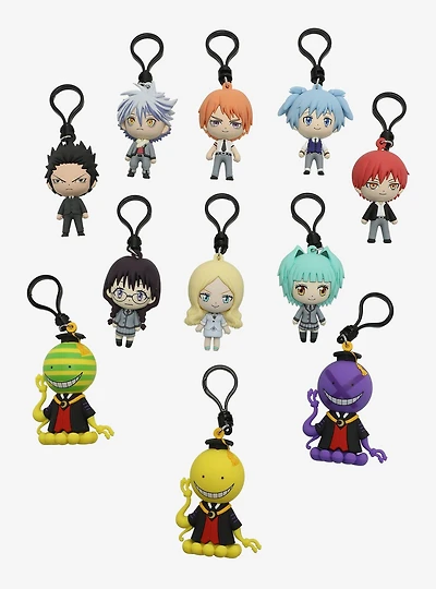 Assassination Classroom Character Figural Blind Box Bag Clip
