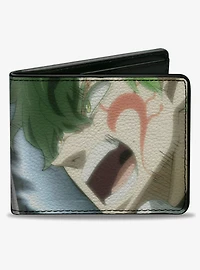 Black Clover Asta Anti Magic Yuno Spirit Dive Face Off Bifold Wallet