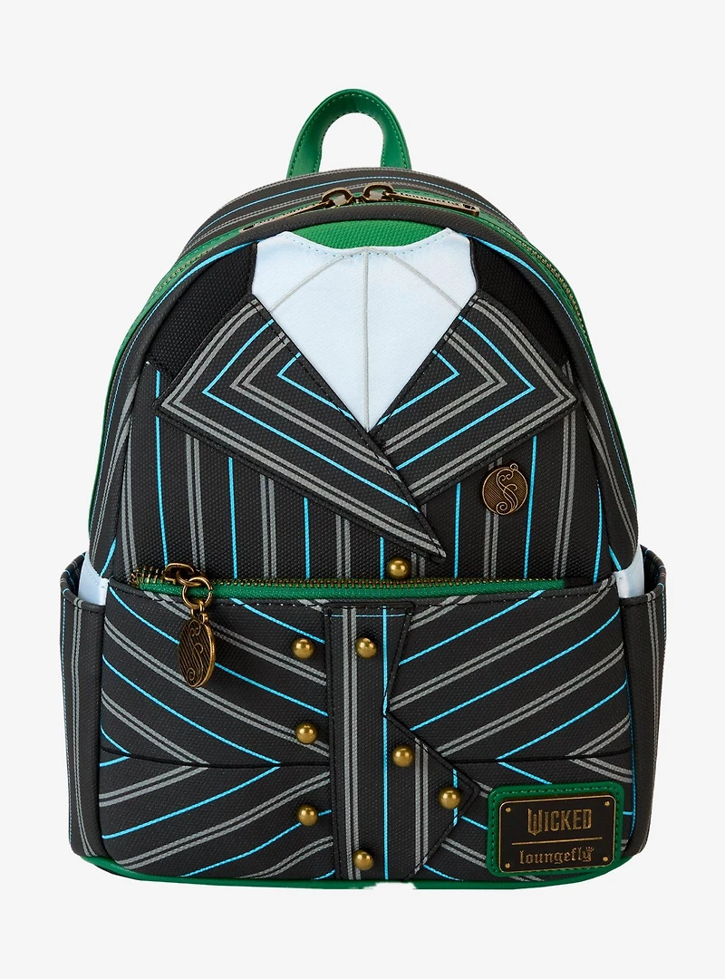 Loungefly Wicked Elphaba Shiz University Uniform Figural Mini Backpack