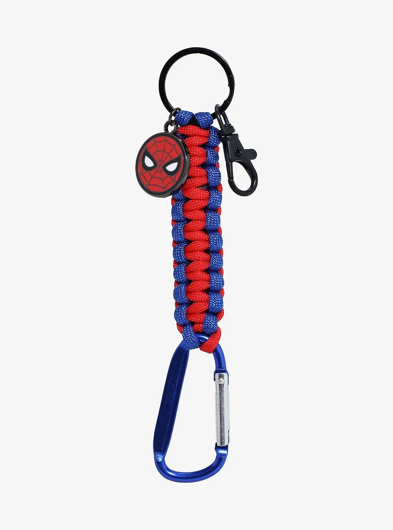 Marvel Spider-Man Paracord Carabiner Keychain