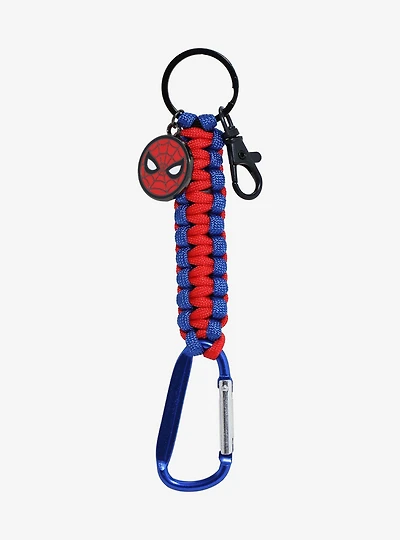 Marvel Spider-Man Paracord Carabiner Keychain